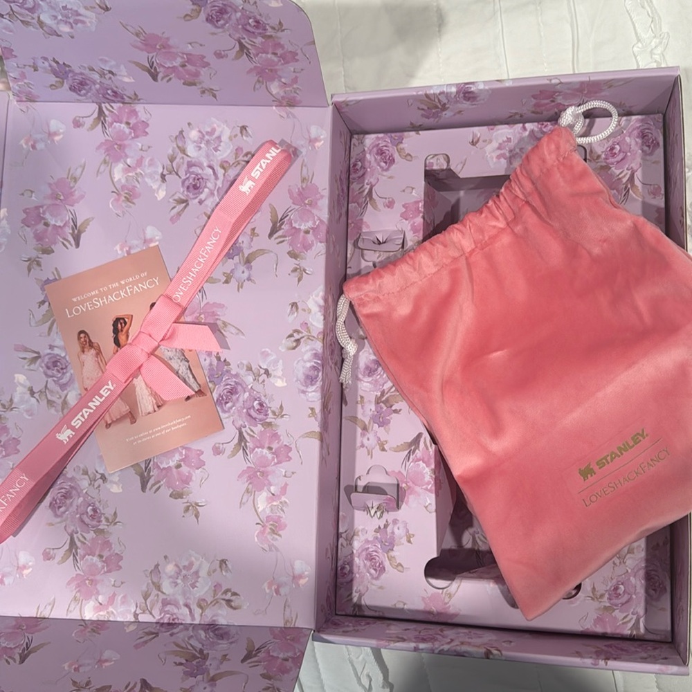 Love Shack Fancy x Stanley box & dust bag
